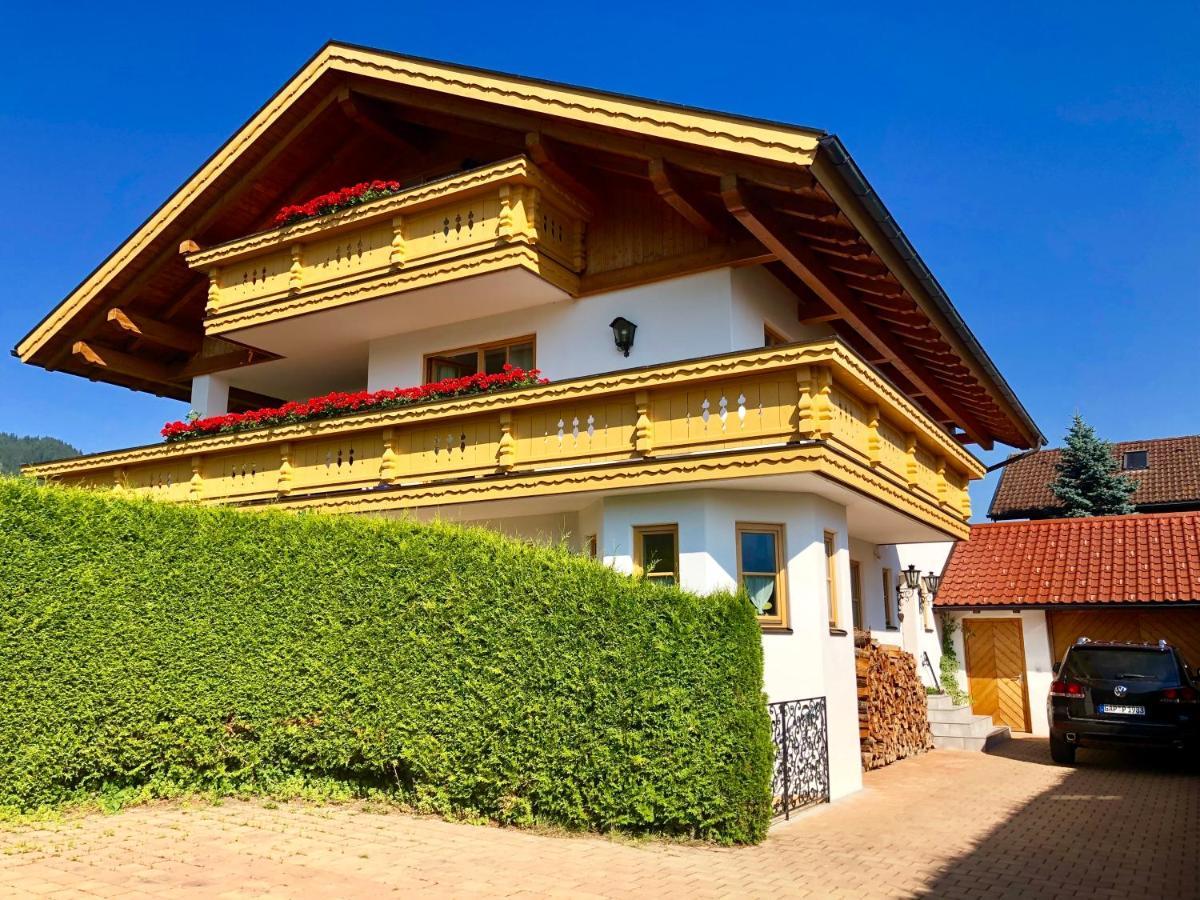Ferienwohnung Mit Bergblick Unterammergau Exteriör bild