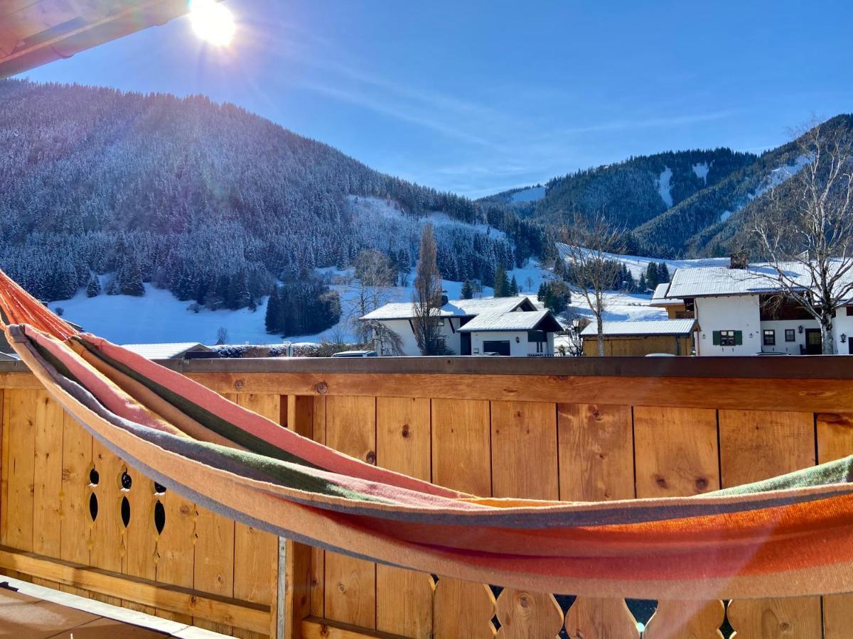 Ferienwohnung Mit Bergblick Unterammergau Exteriör bild