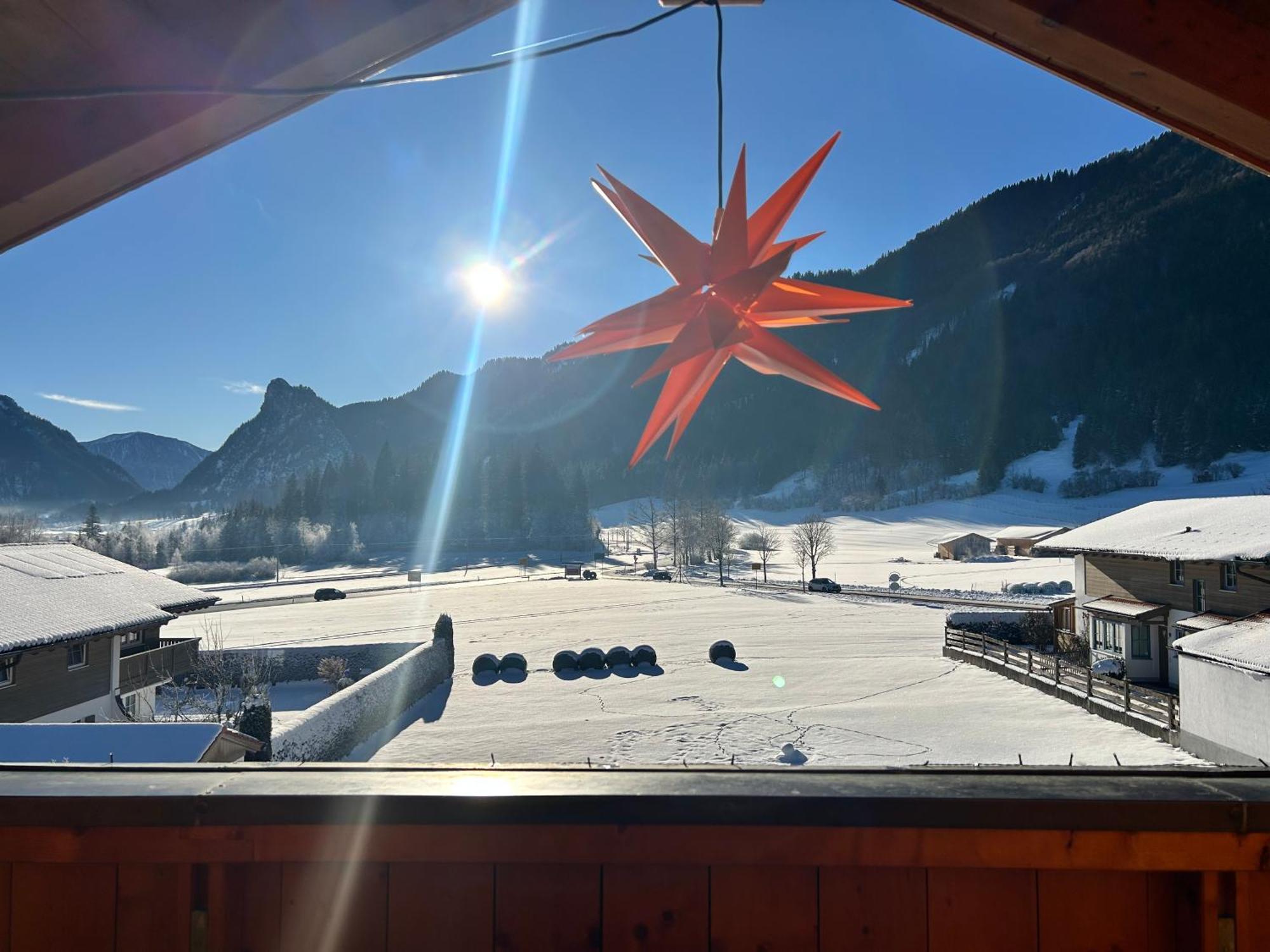 Ferienwohnung Mit Bergblick Unterammergau Exteriör bild
