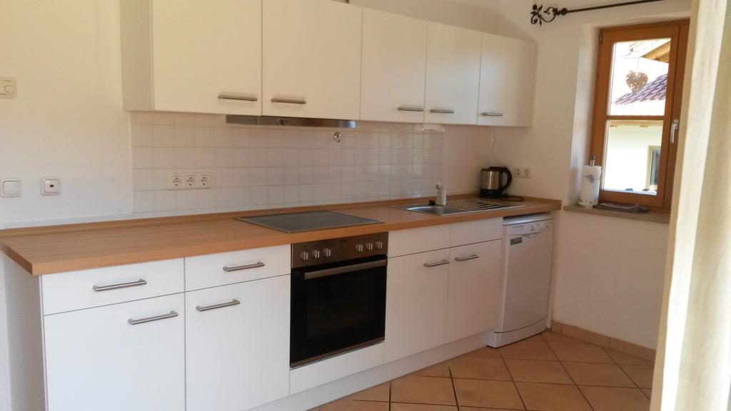 Ferienwohnung Mit Bergblick Unterammergau Exteriör bild