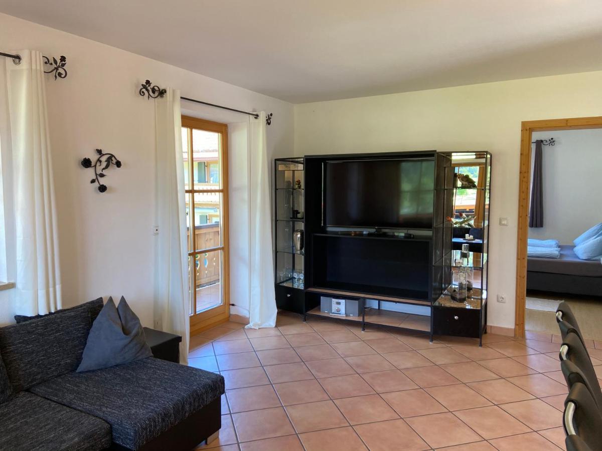 Ferienwohnung Mit Bergblick Unterammergau Exteriör bild