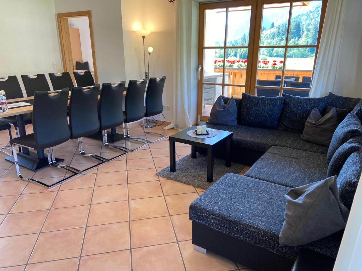 Ferienwohnung Mit Bergblick Unterammergau Exteriör bild